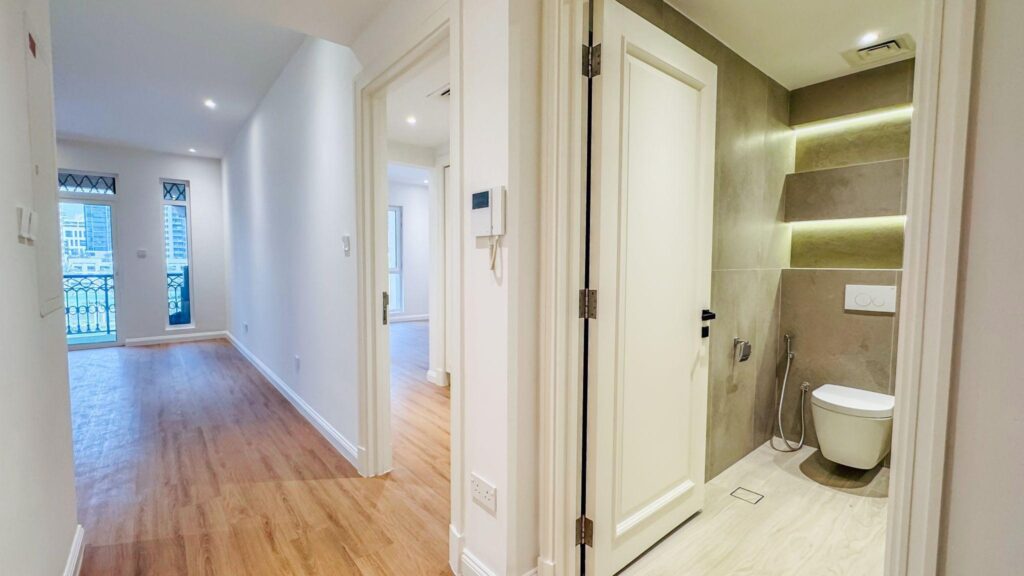 Apartment renovation in Damac Hills by expert contractors