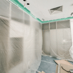 Small kitchen with pull-out storage and flexible counters