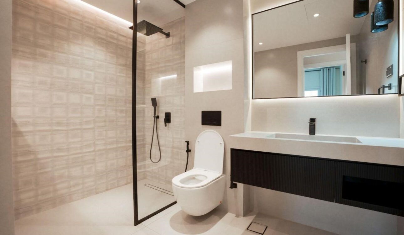 luxury master bathroom design dubai