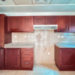 Kitchen renovation layout planning in Dubai apartment