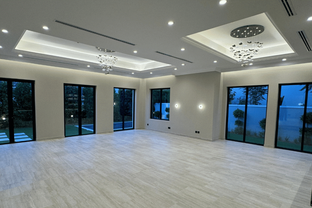 luxury villa interior design in Arabian Ranches Dubai